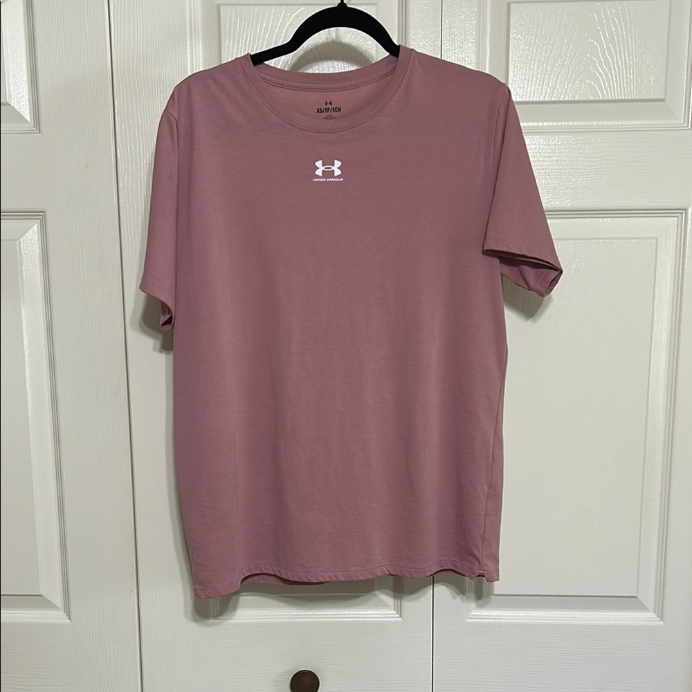 Under Armour Pink Performance Short Sleeve Tee